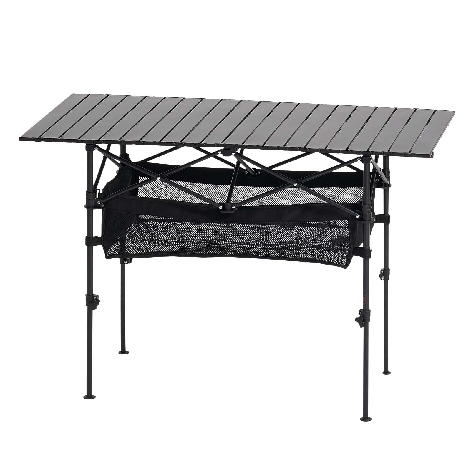 Folding Portable Camping Table Aluminum Outdoor Picnic Roll Up Table Storage Bag_voghion.com